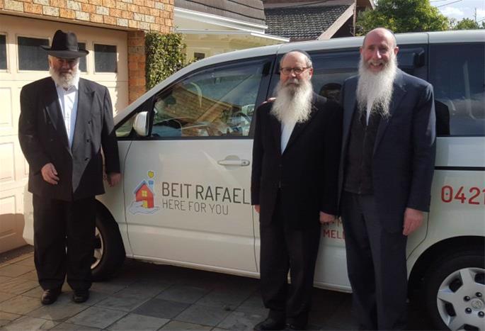 In recent years, Rosenbaum, left, was a mainstay in the Melbourne Jewish community and active in many charitable organizations there.