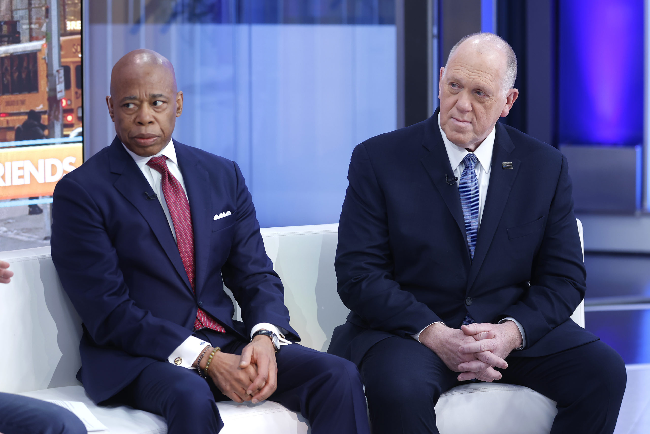 New York City Mayor Eric Adams Visits 