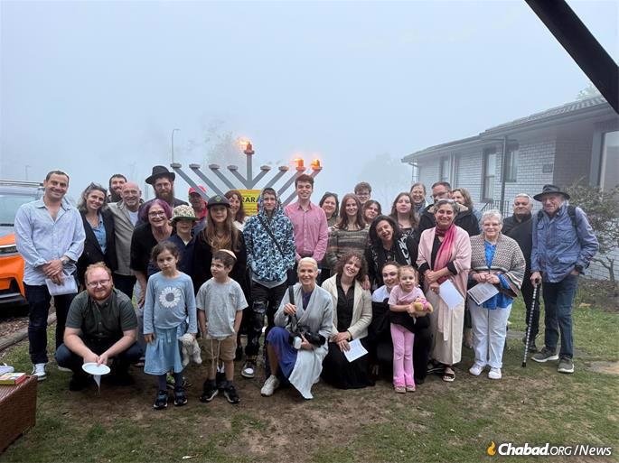 Chanukah in the rural New South Wales mountains.