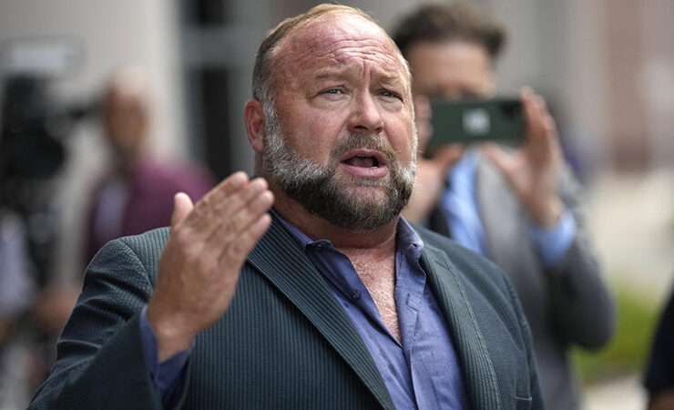 Alex Jones is suing to block the sale of his Infowars media company to satirical newspaper The Onion, which emerged as the winning bidder in a bankruptcy auction last week.
