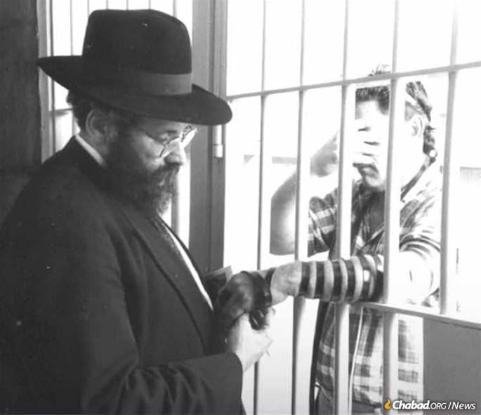 What motivated Lipskar to open the Aleph Institute was the Rebbe’s charge to fix society. It is impossible to lift a building from the top, Lipskar explained, the only way to do it was by placing a lever on the bottom. - The Aleph Institute