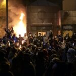 Trump Tweet on Violent Protests Flagged as ” Glorifying Violence”