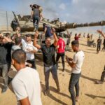 Video Shows Pro-Palestine Mob Beating Jewish TPUSA Staffer