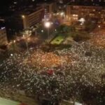 Bernie Sanders addresses anti-annexation protest in Tel Aviv via video