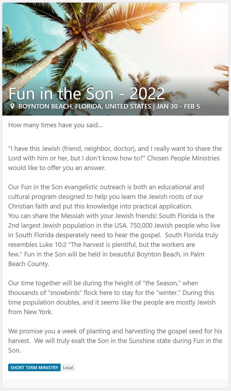 Fun in the son