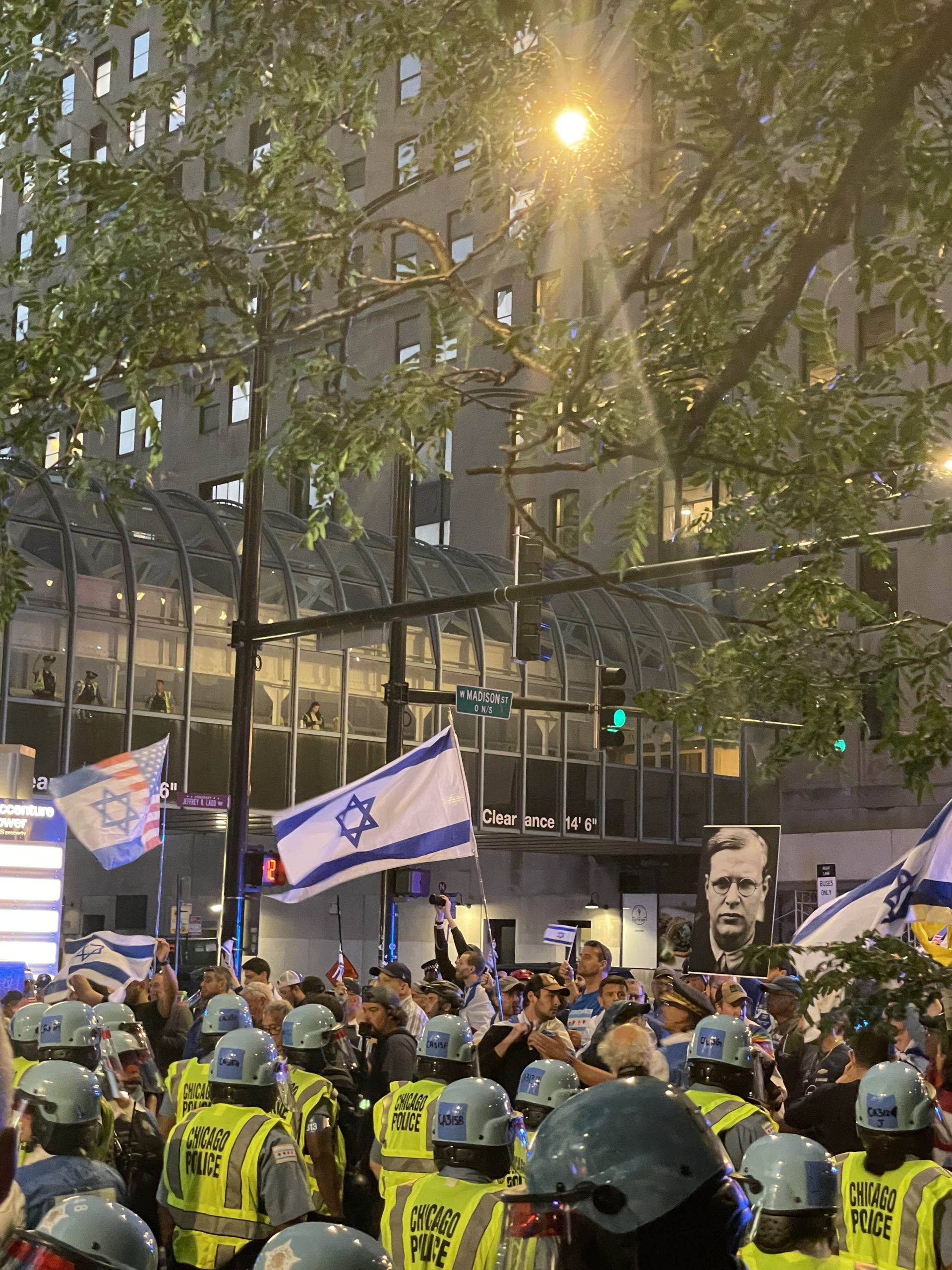 Israel counterprotest. DCNF image/Jason Hopkins