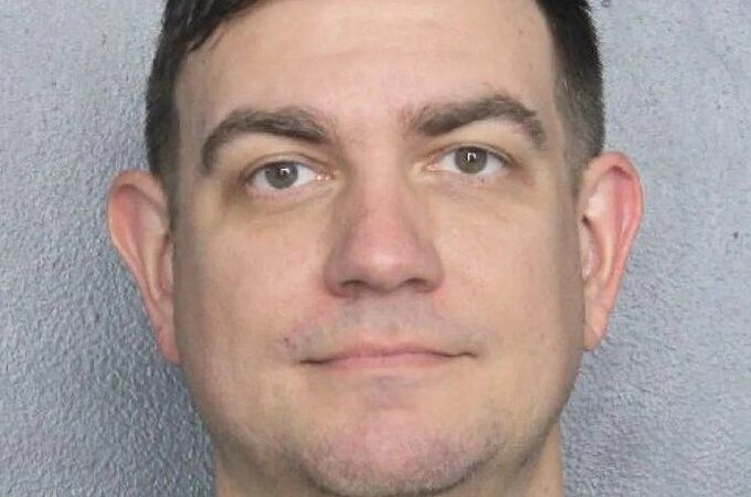 Police officers in Margate, Fla., arrested John Lapinski, 41, on Oct. 31, charging him with being a felon possessing a gun and an unregistered silencer. Prosecutors had convicted Lapinski twice in 2005 for resisting an officer with violence.