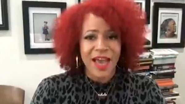 Nikole Hannah-Jones of the 1619 project (Video screenshot)