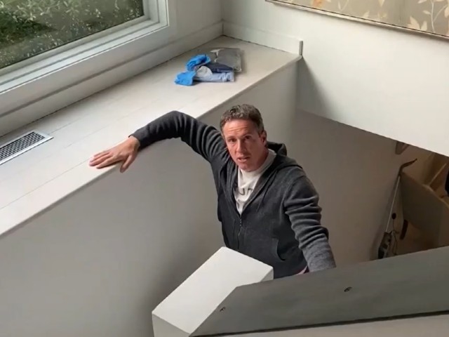 chris-cuomo-basement-stairs