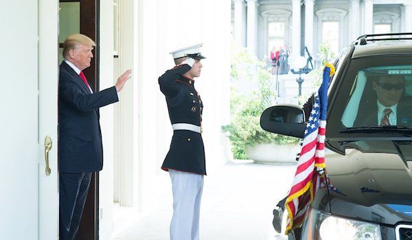 President Donald J. Trump at the White House, May 31, 2017 (White House photo)
