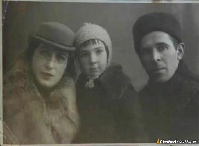 Her mother, Mindel (left), was murdered, while her father managed to hide Vanda in a hospital for the duration of the Nazi occupation.