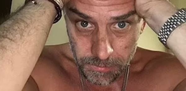 Hunter Biden in photo from the laptop he abandoned at a Delaware repair shop.