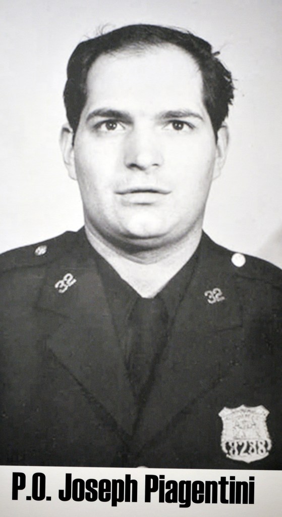 NYPD officer Joseph Piagentini head shot